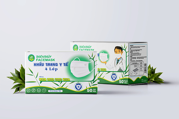 Quy trình in và gia công hôp khẩu trang