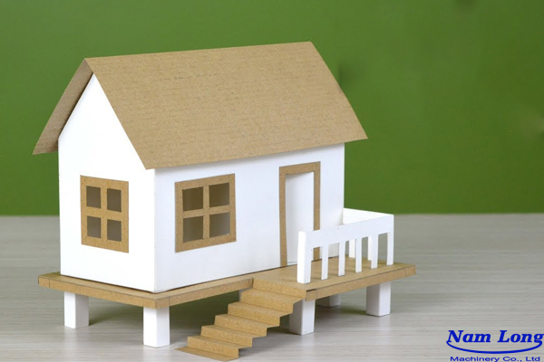 Hướng dẫn làm ngôi nhà bằng giấy carton